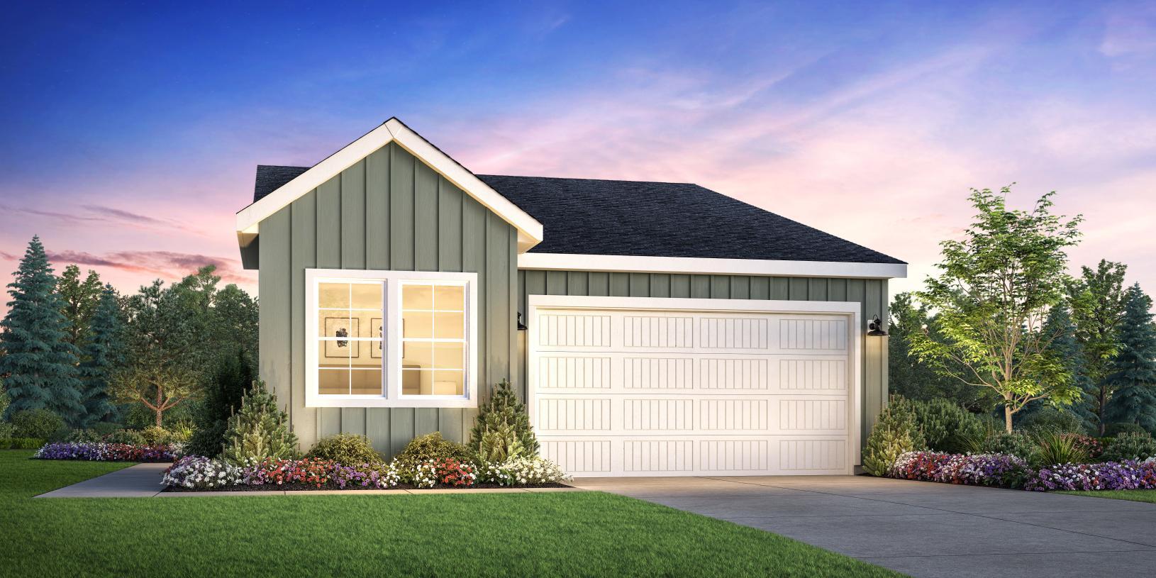 Elevation Image:Modern Farmhouse