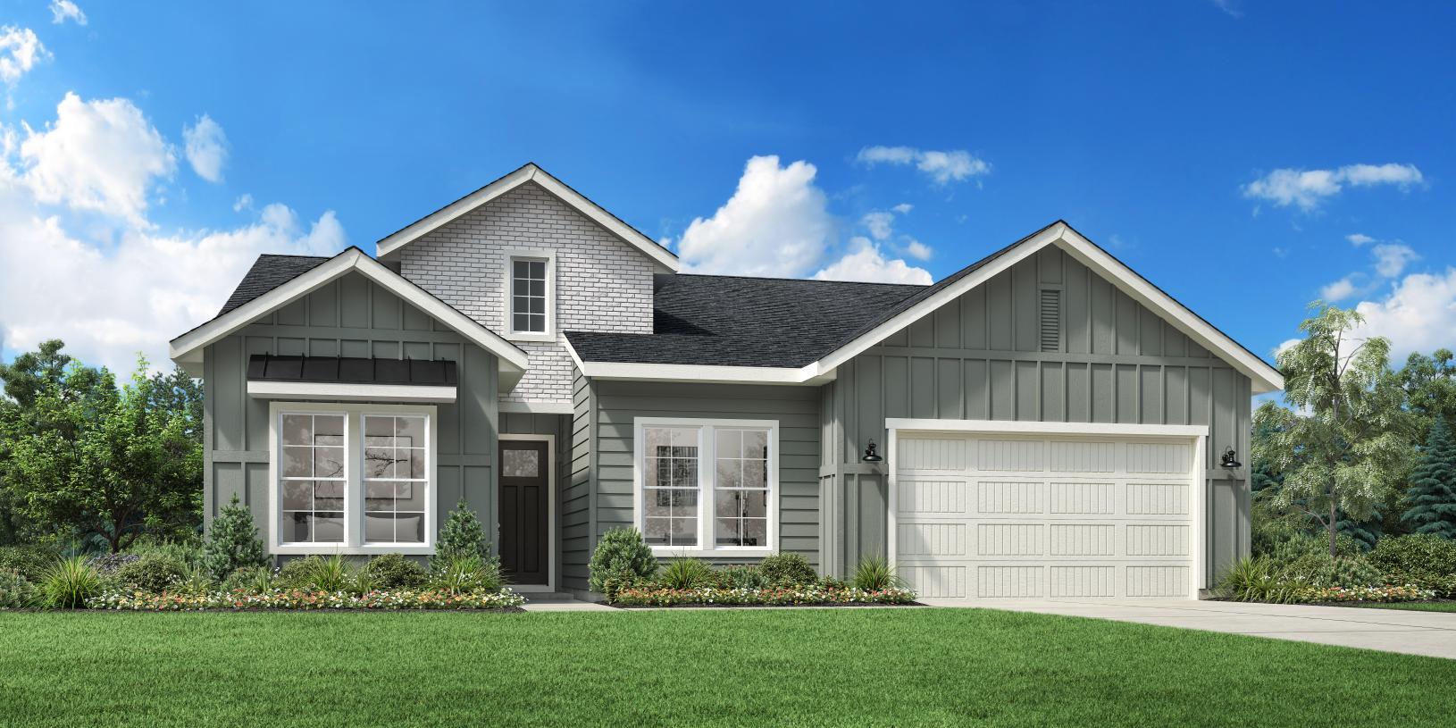 Elevation Image:Modern Farmhouse