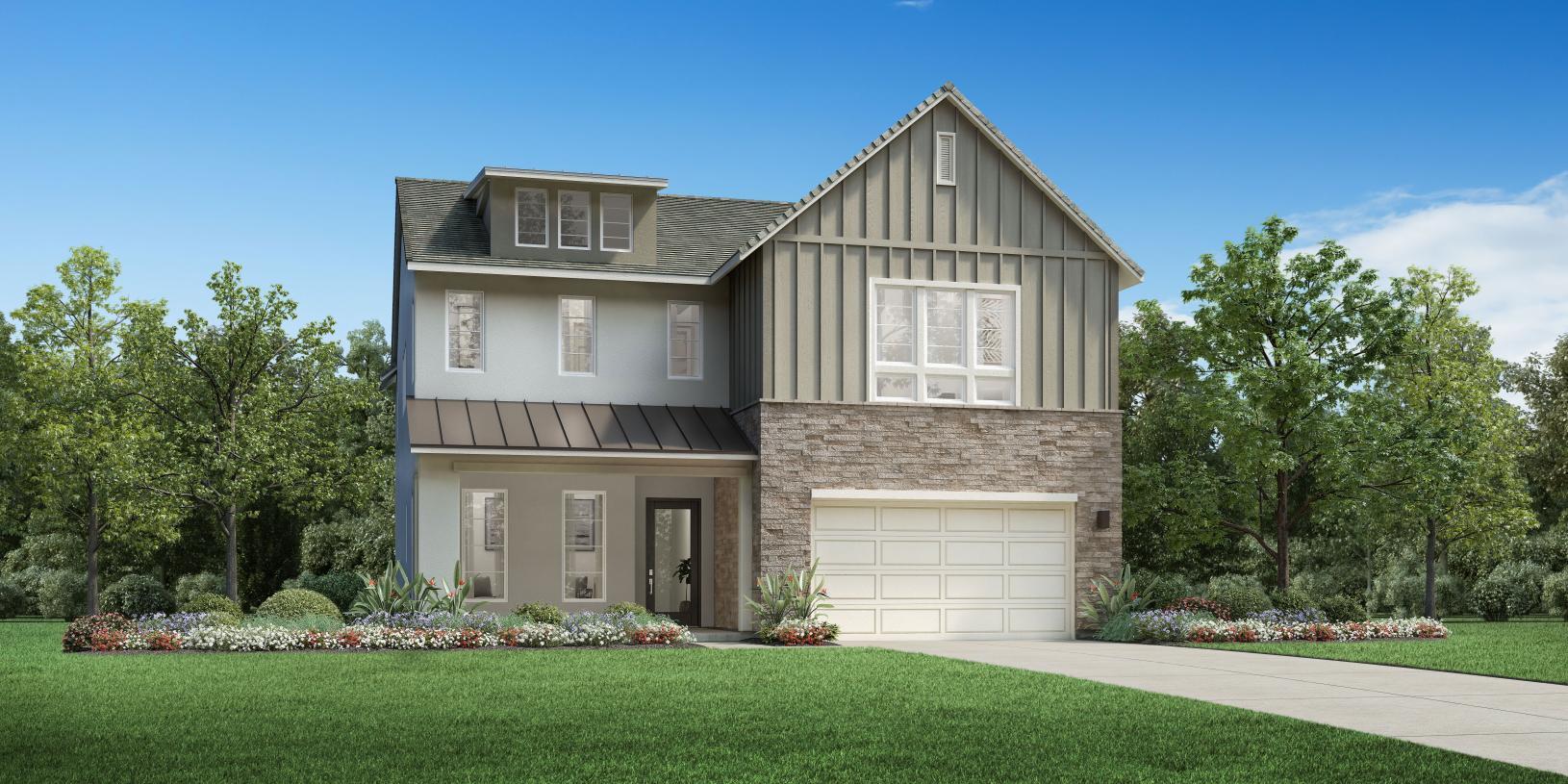 Elevation Image:Modern Farmhouse