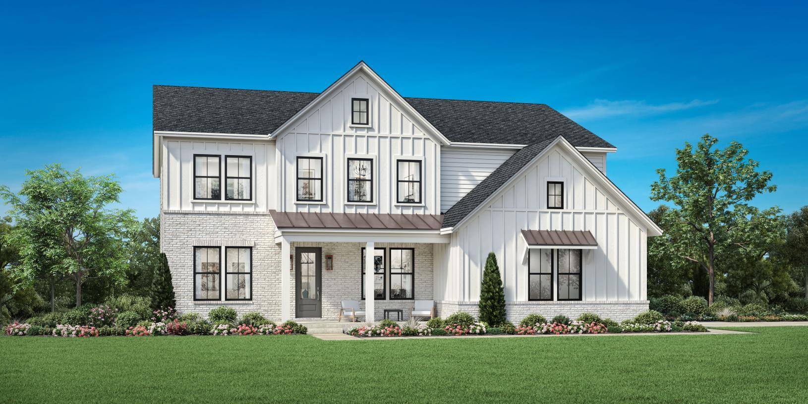 Elevation Image:Modern Farmhouse