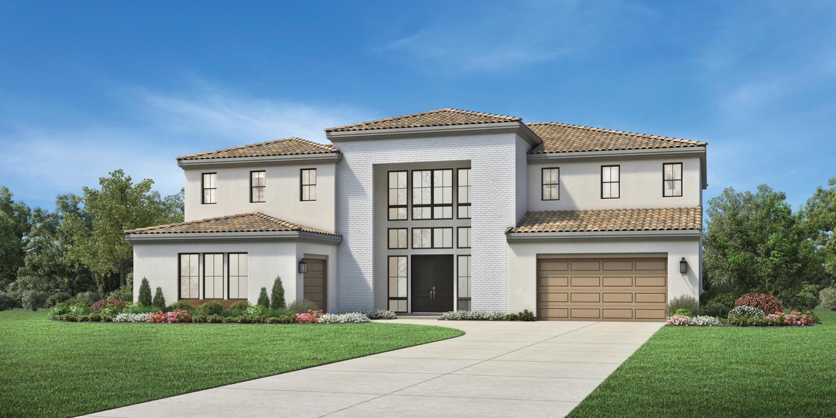 Elevation Image:Spanish Contemporary