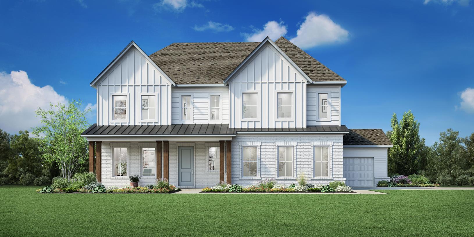 Elevation Image:Modern Farmhouse