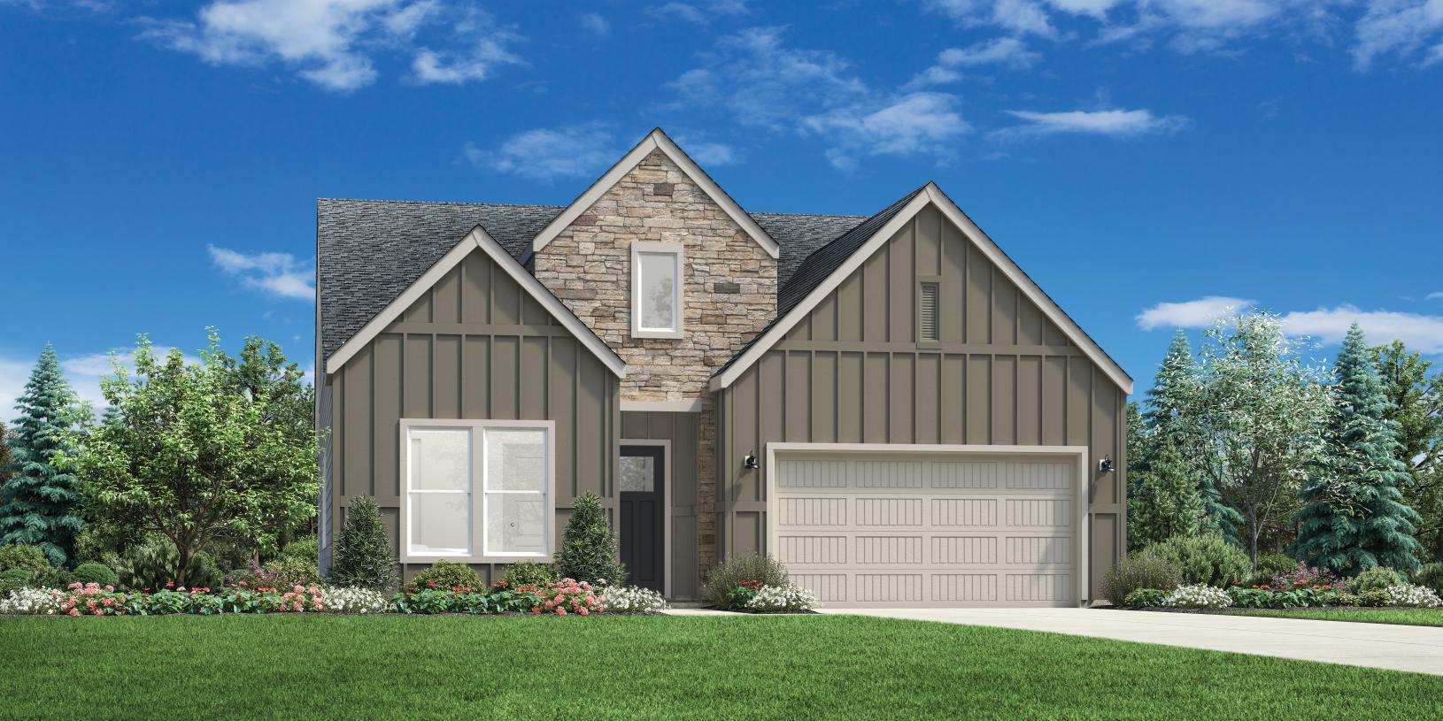 Elevation Image:Modern Farmhouse