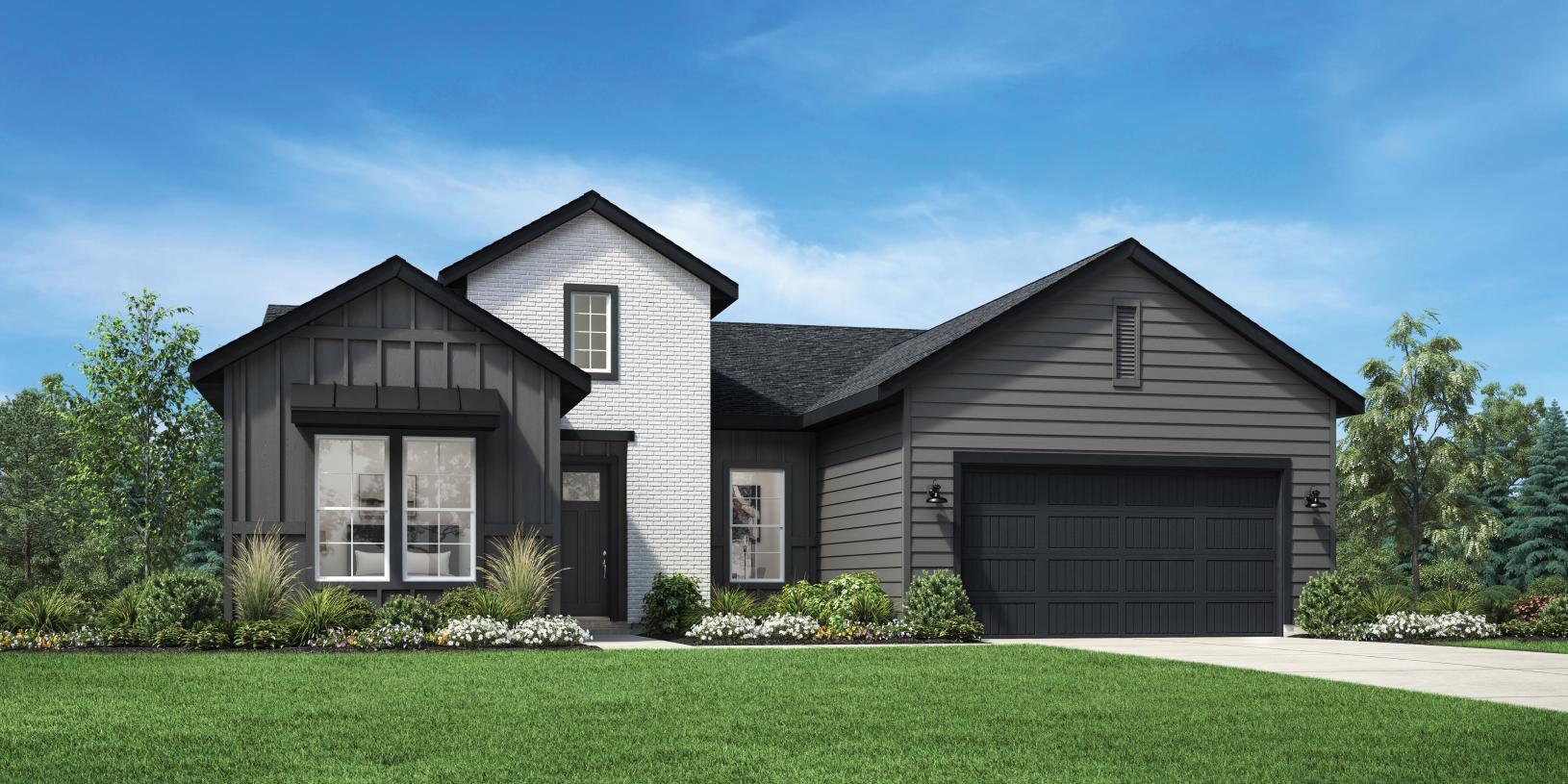 Elevation Image:Modern Farmhouse