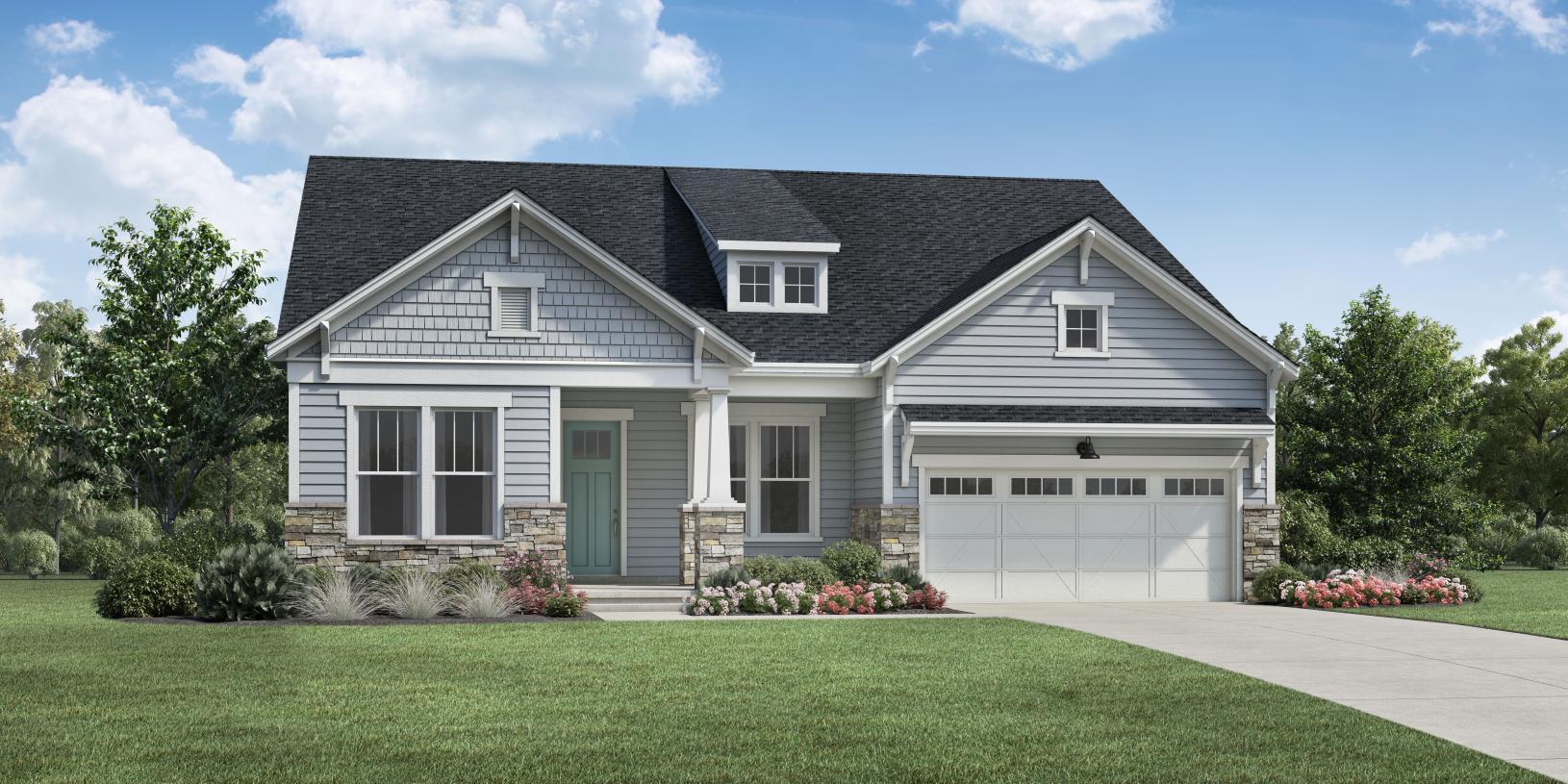 Elevation Image:Modern Craftsman