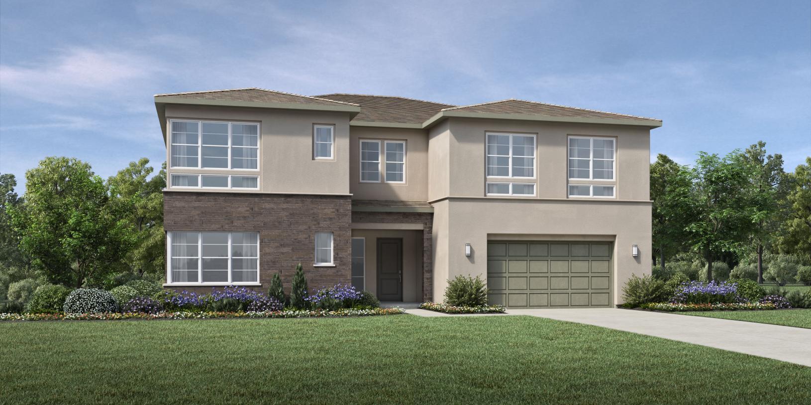 Elevation Image:Contemporary Craftsman