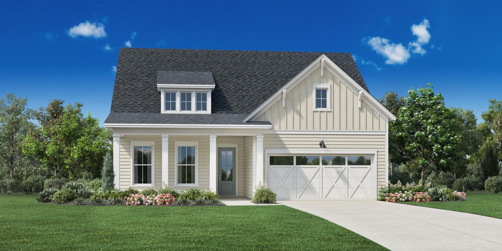 Elevation Image:Modern Farmhouse