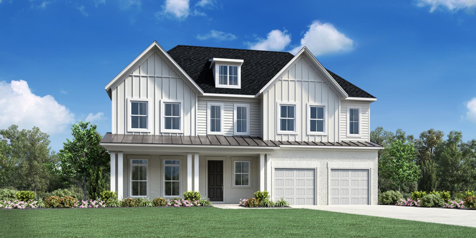 Elevation Image:Modern Farmhouse