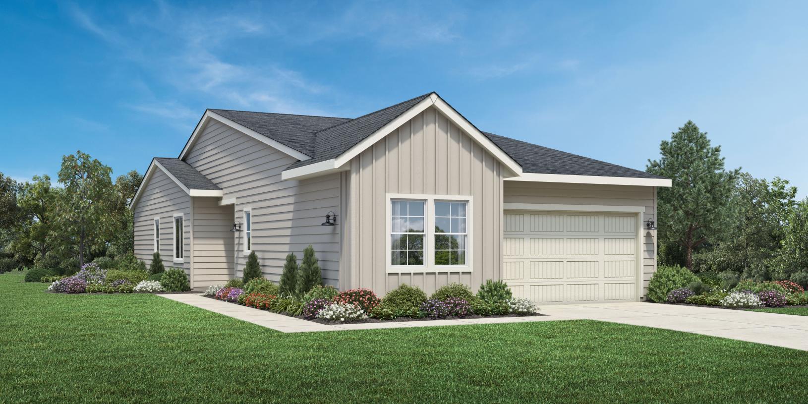 Elevation Image:Modern Farmhouse