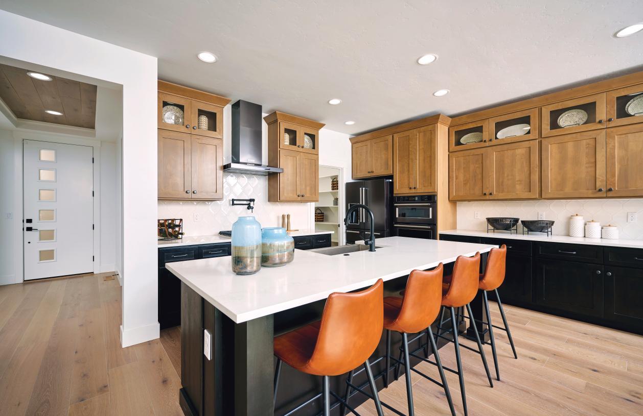 Elevation Image:Representative Photo - Generous kitchen island provides a centerpiece for entertaining