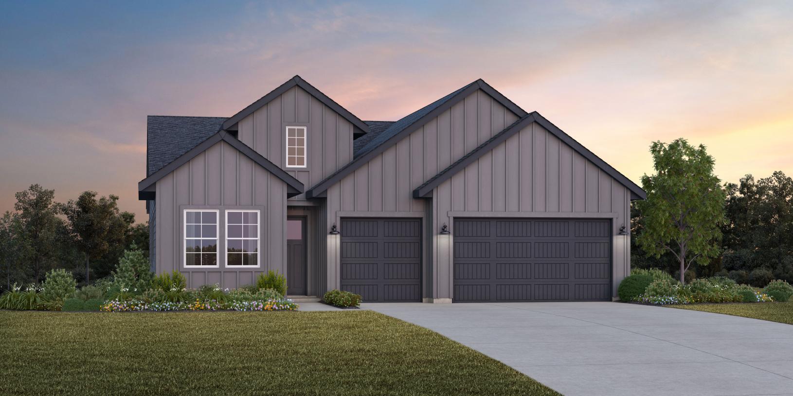 Elevation Image:Modern Farmhouse