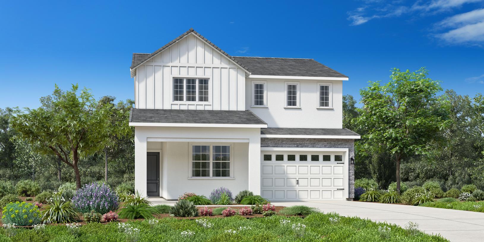 Elevation Image:Modern Farmhouse