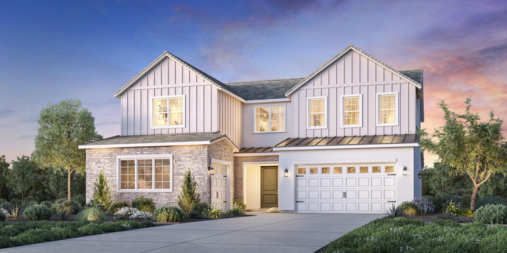 Elevation Image:Modern Farmhouse