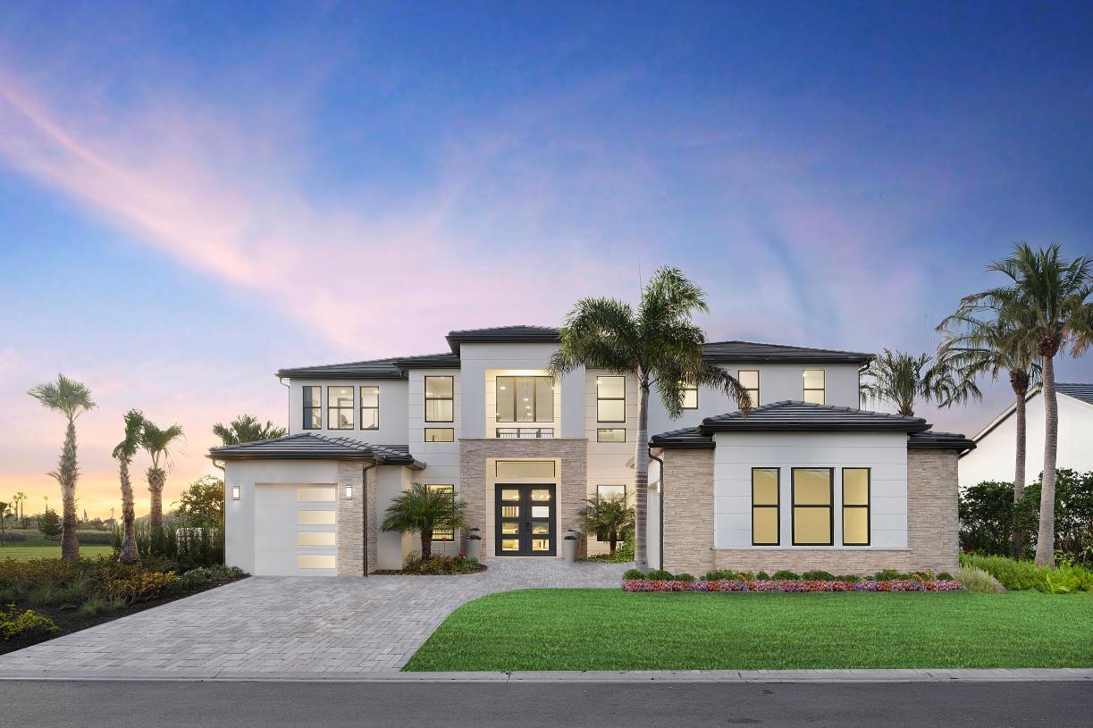 Elevation Image:Centennial Transitional Home Design