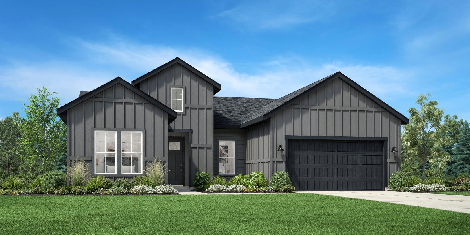 Elevation Image:Modern Farmhouse