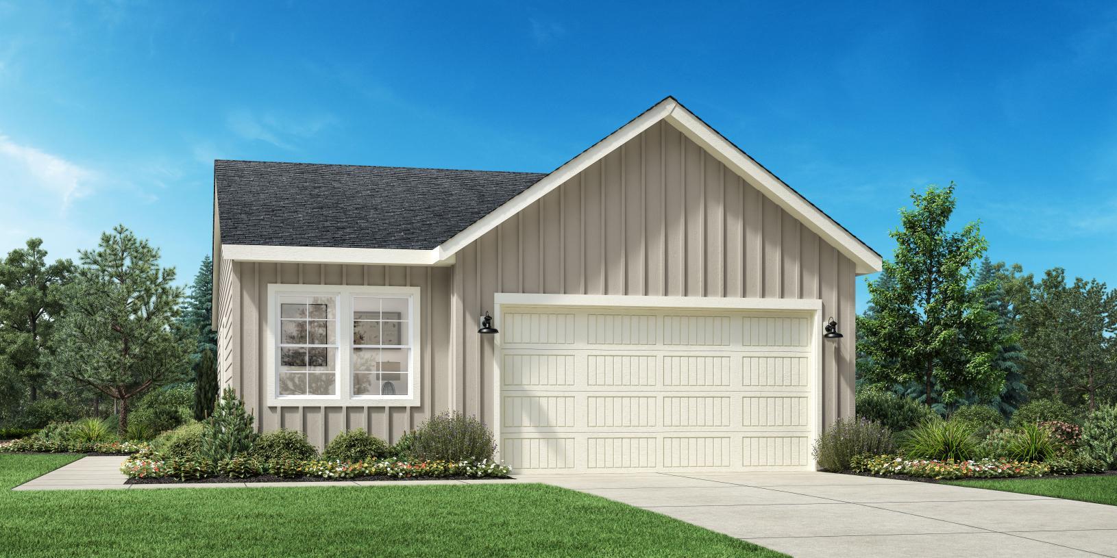 Elevation Image:Modern Farmhouse