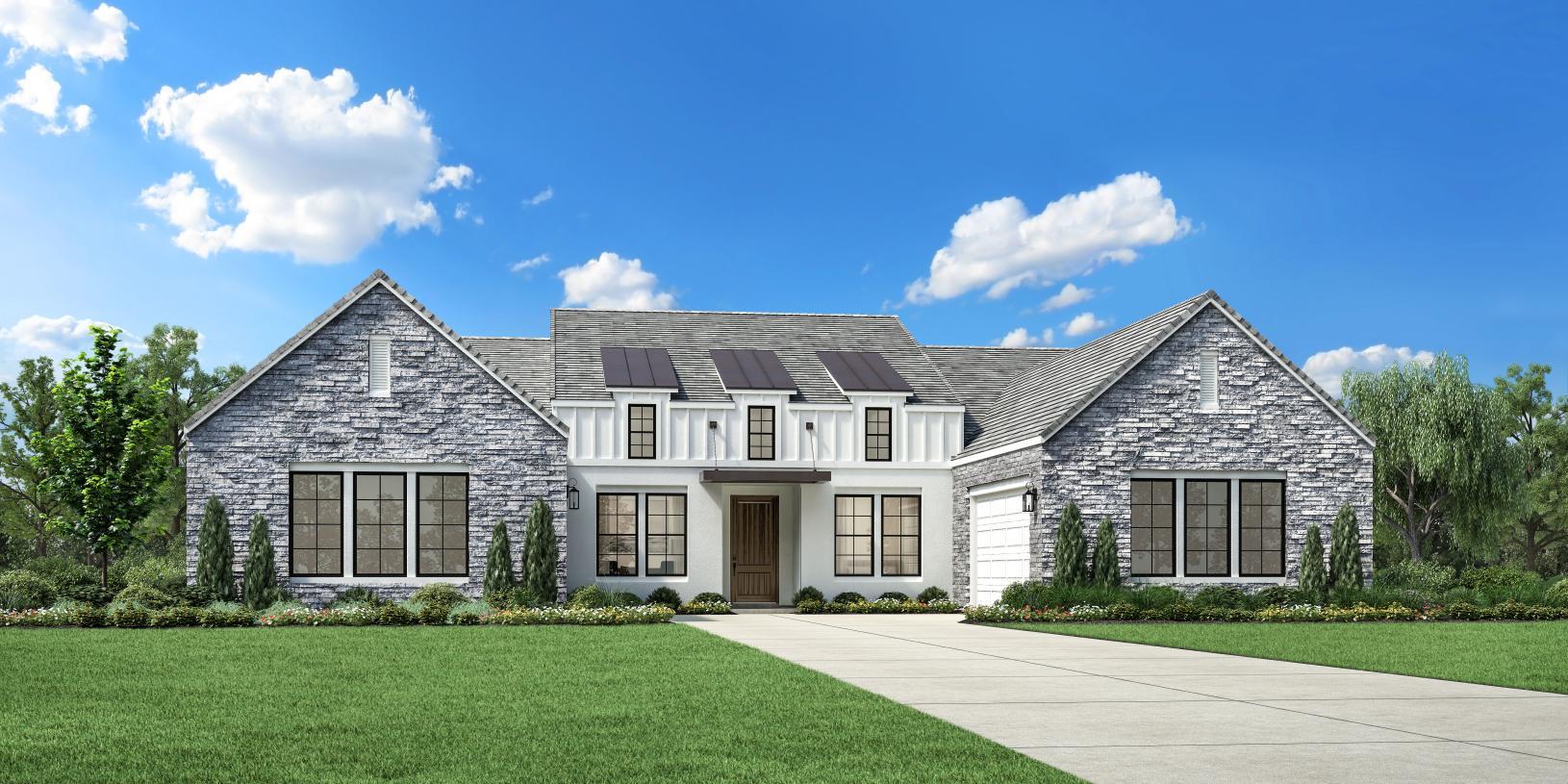 Elevation Image:Modern Farmhouse