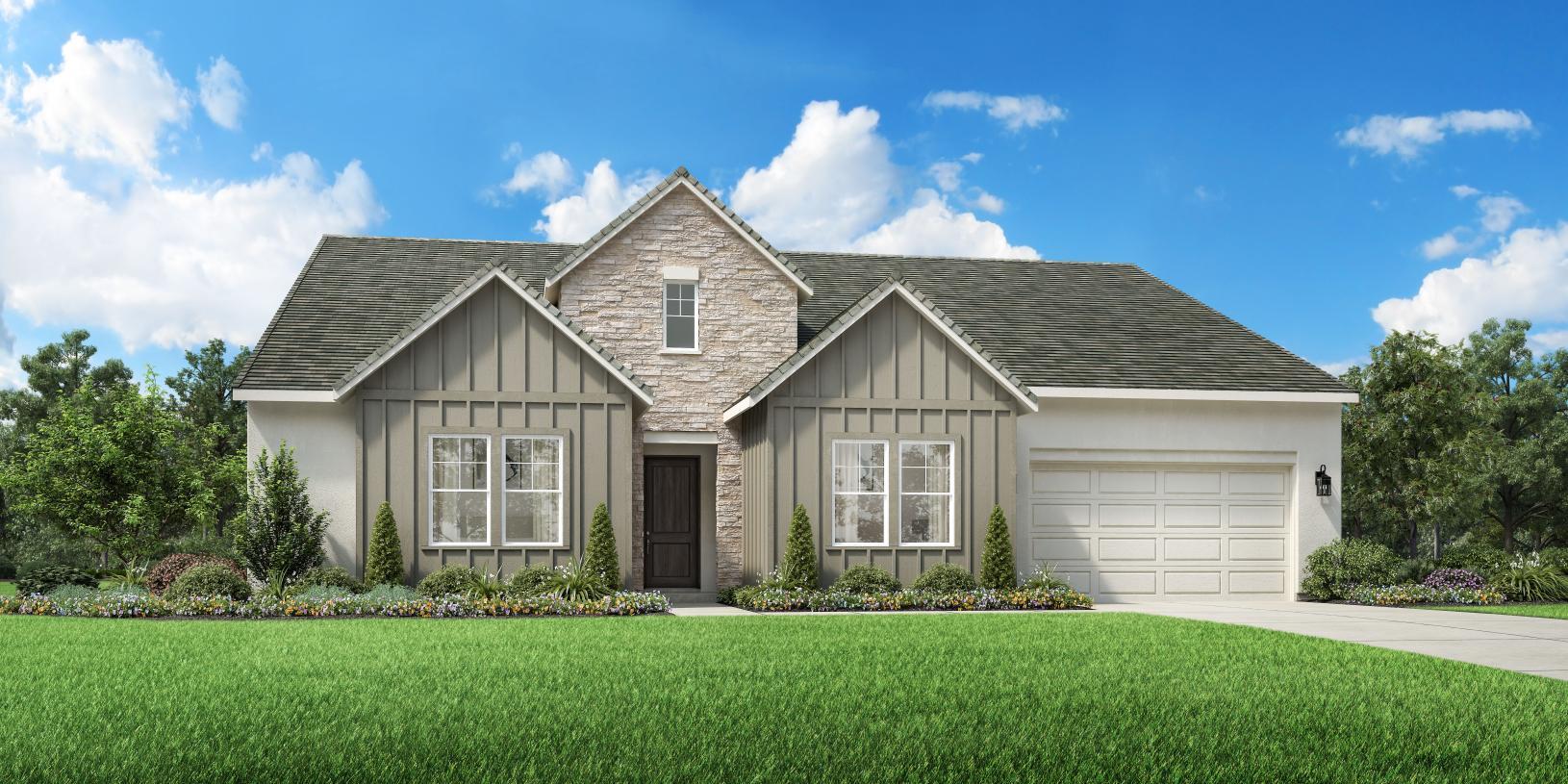 Elevation Image:Modern Farmhouse