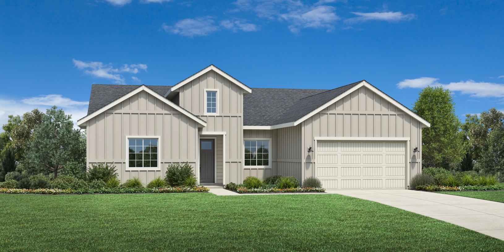 Elevation Image:Modern Farmhouse