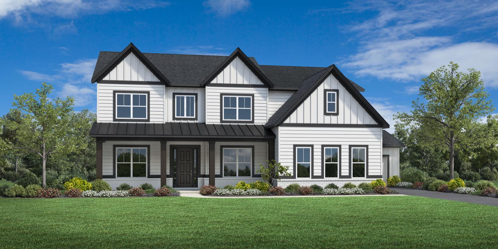 Elevation Image:Modern Farmhouse