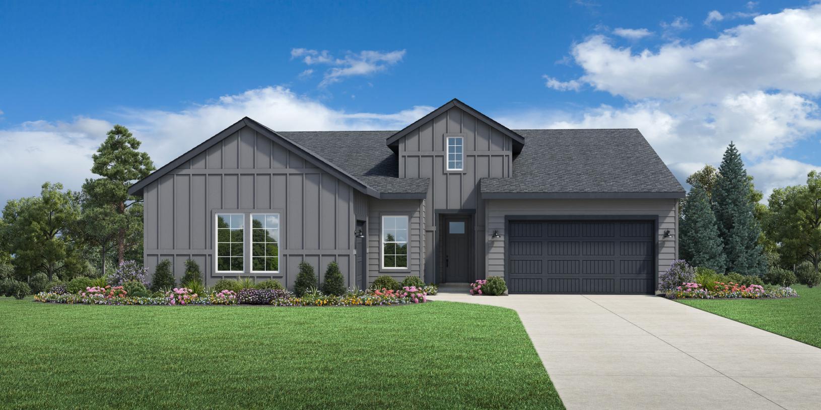 Elevation Image:Modern Farmhouse
