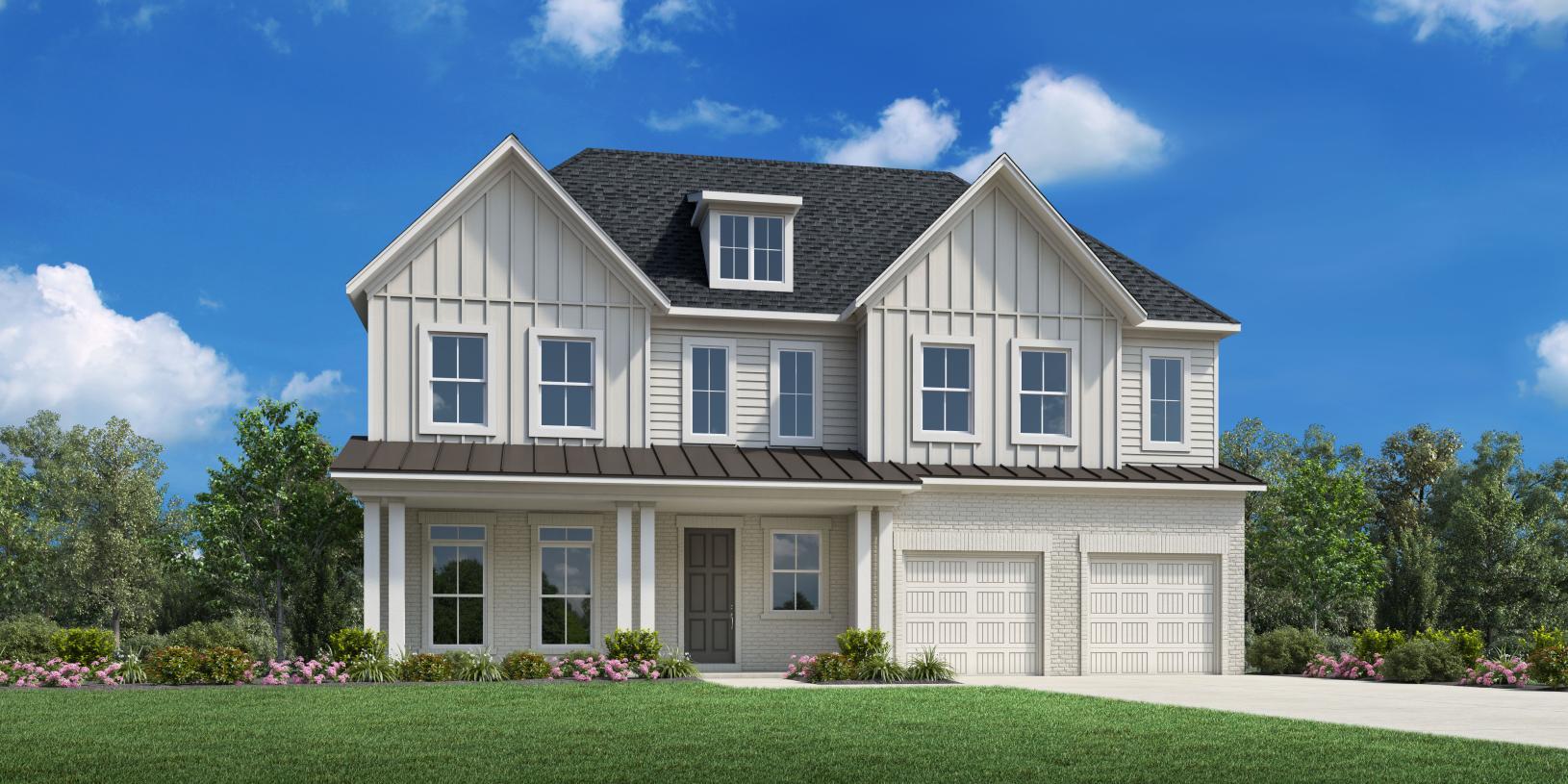 Elevation Image:Modern Farmhouse