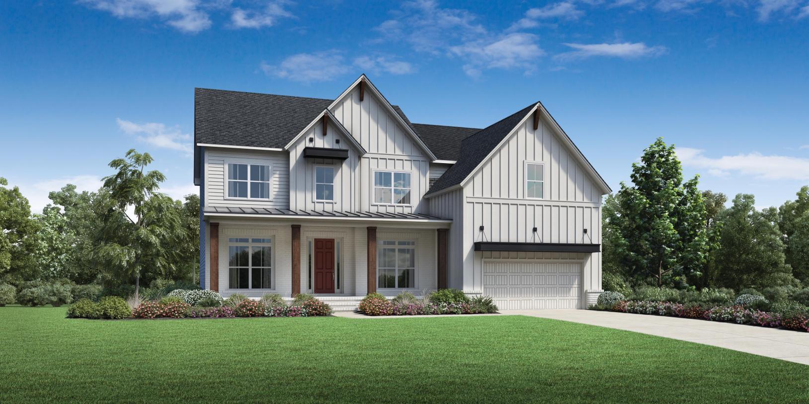 Elevation Image:Modern Farmhouse