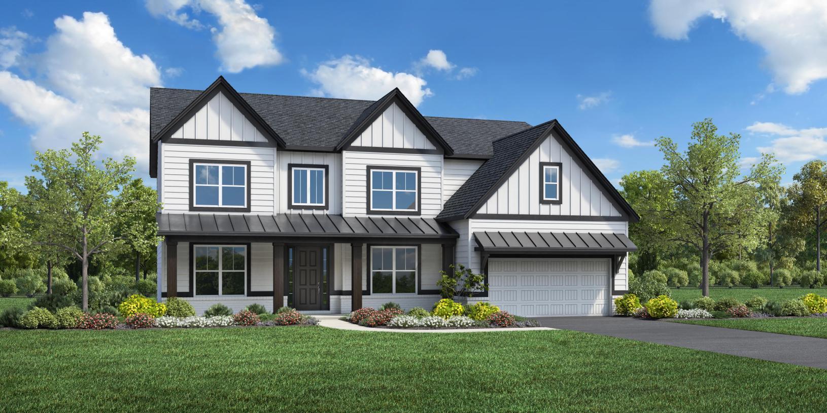 Elevation Image:Modern Farmhouse