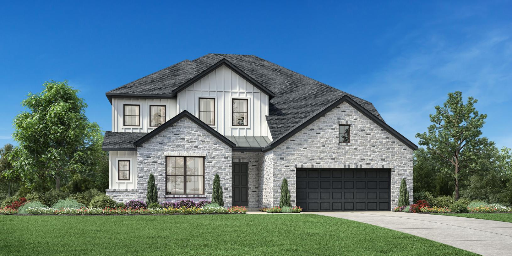 Elevation Image:Modern Farmhouse