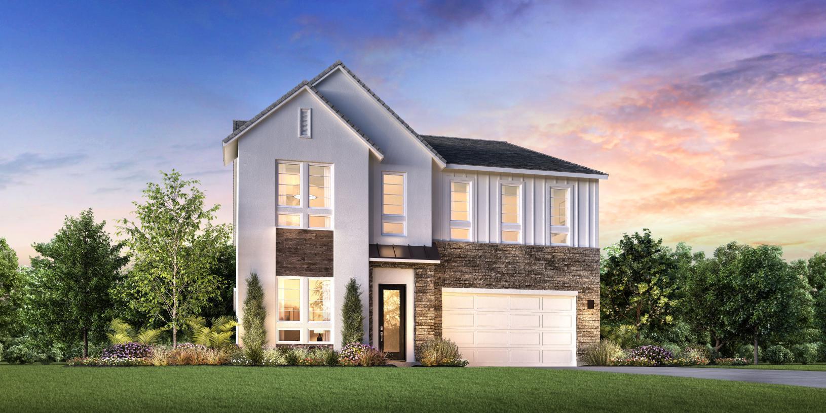 Elevation Image:Modern Farmhouse