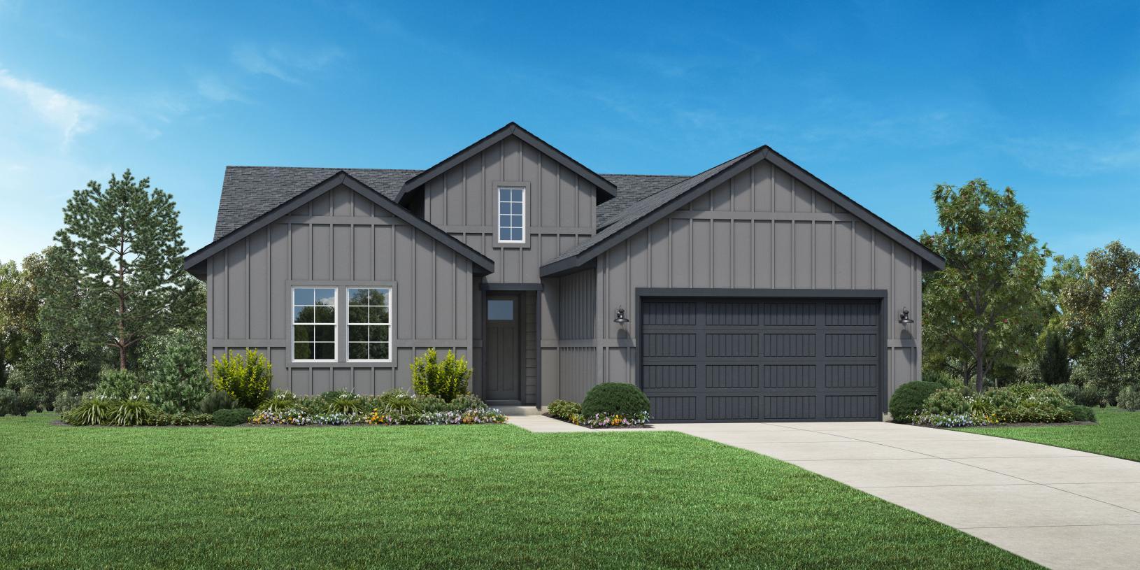 Elevation Image:Modern Farmhouse