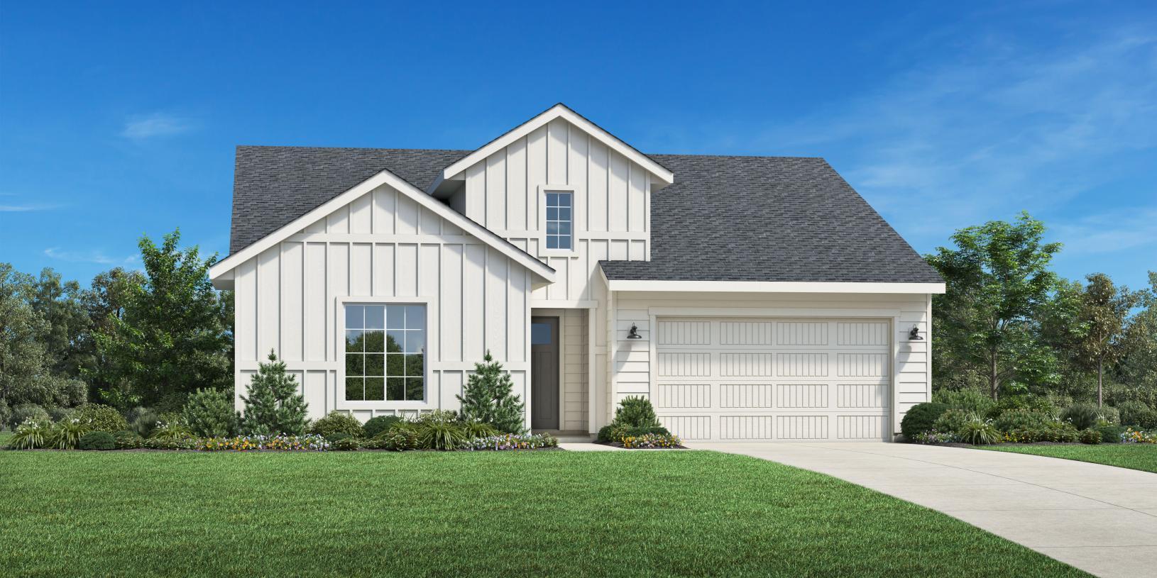 Elevation Image:Modern Farmhouse