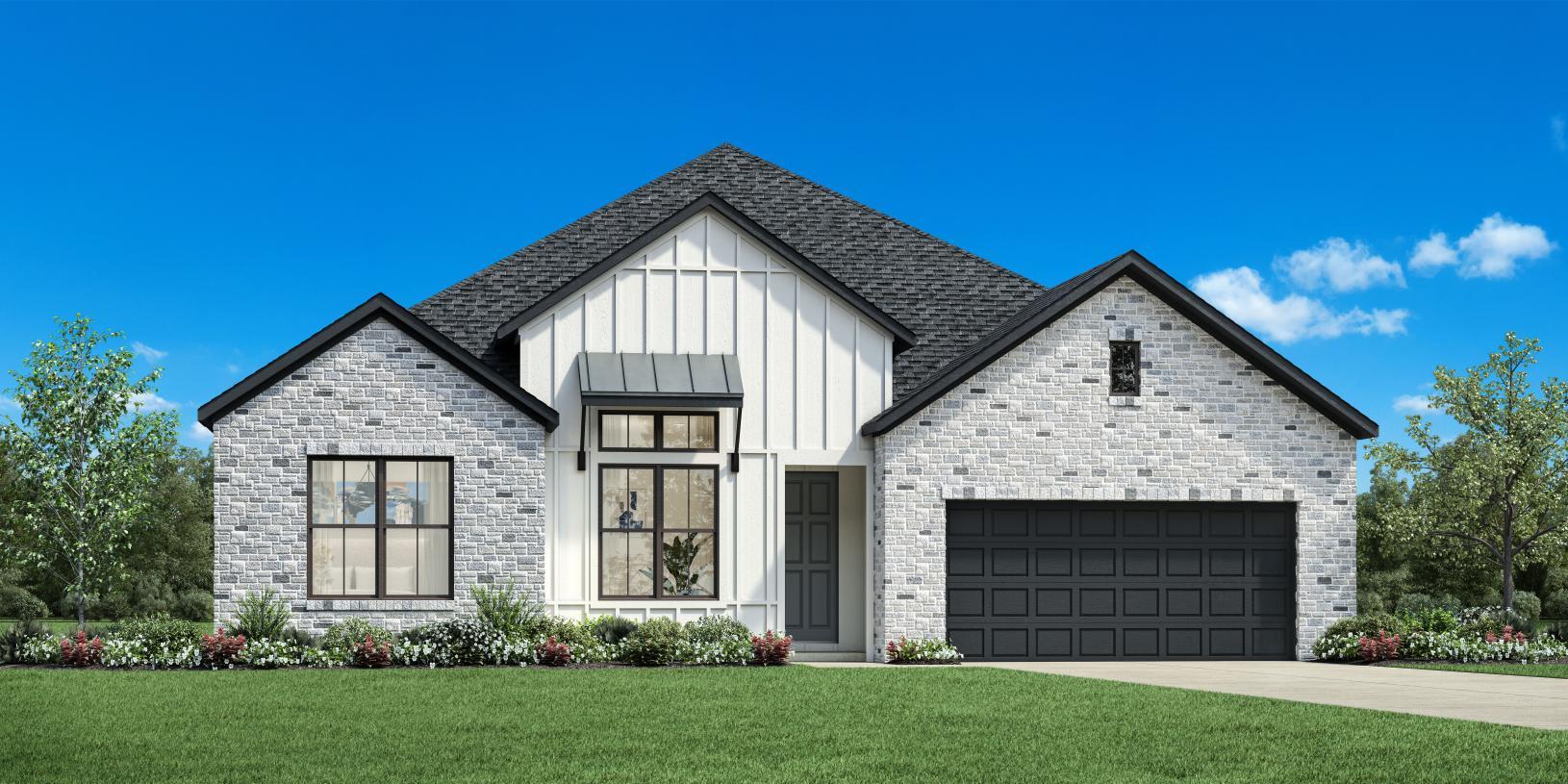Elevation Image:Modern Farmhouse