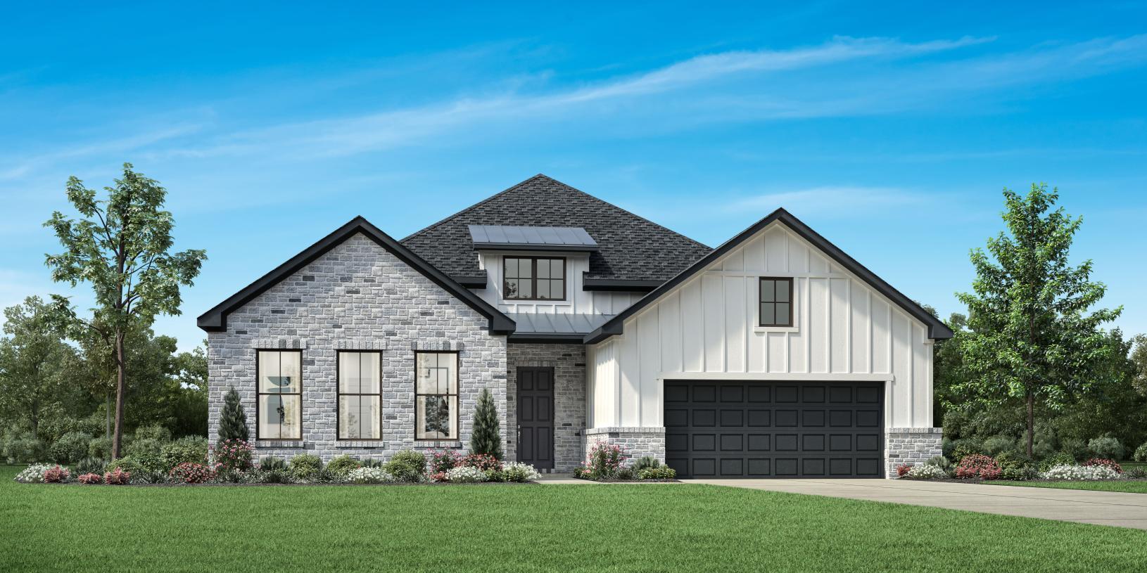 Elevation Image:Modern Farmhouse