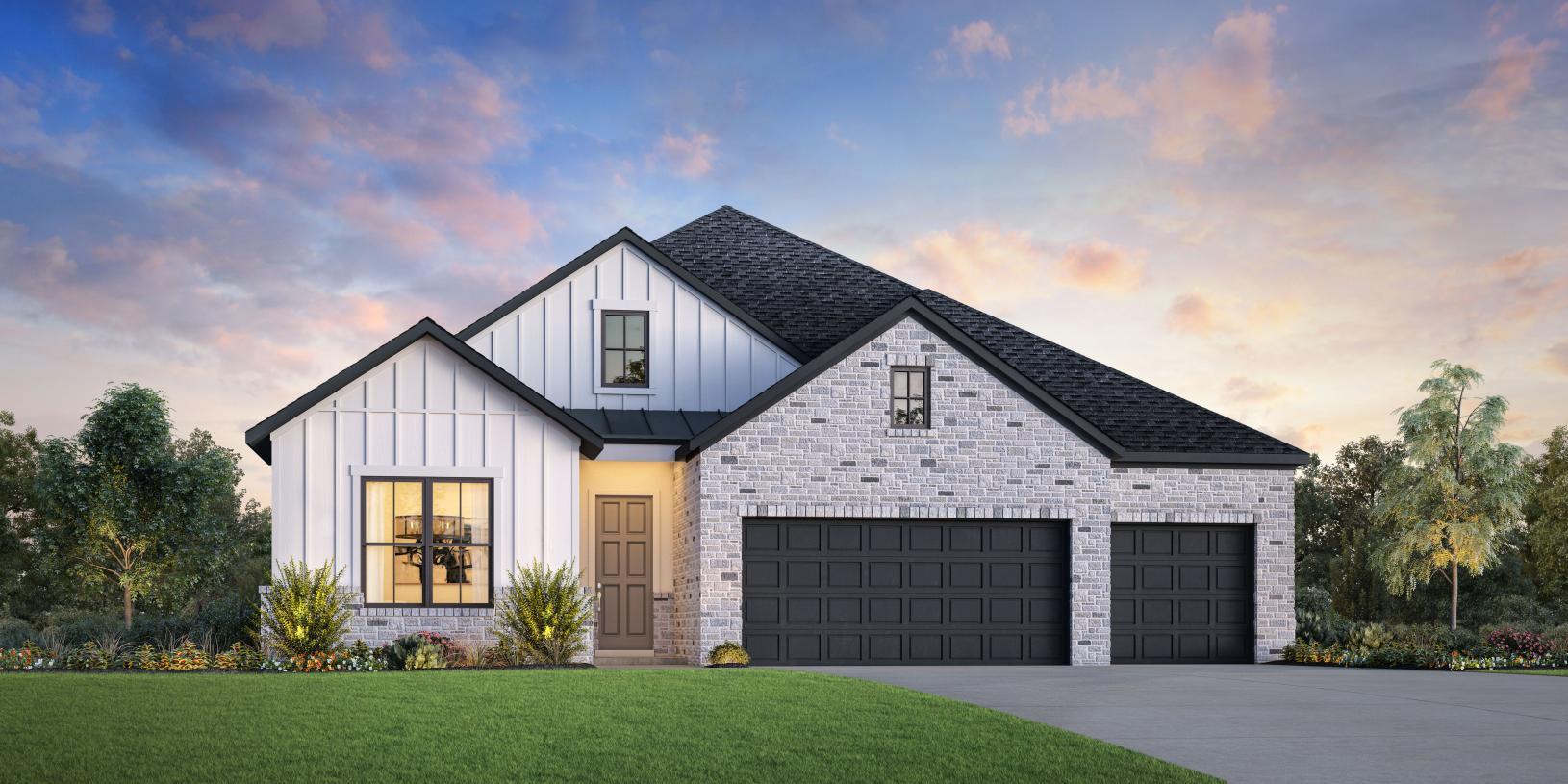 Elevation Image:Modern Farmhouse