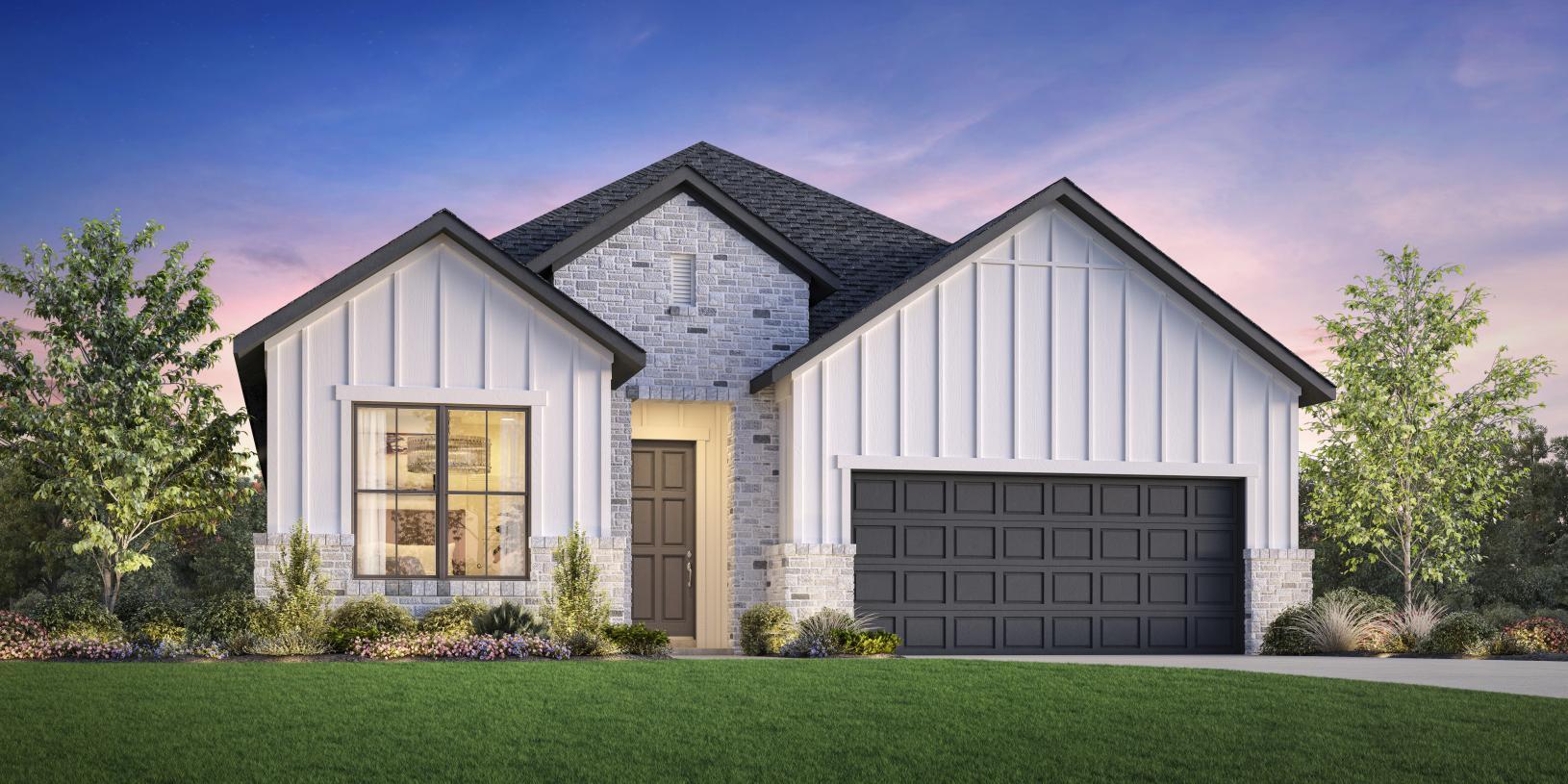 Elevation Image:Modern Farmhouse