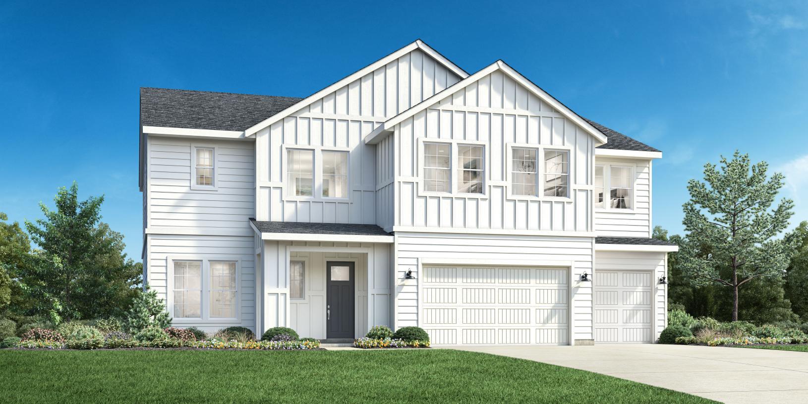 Elevation Image:Modern Farmhouse