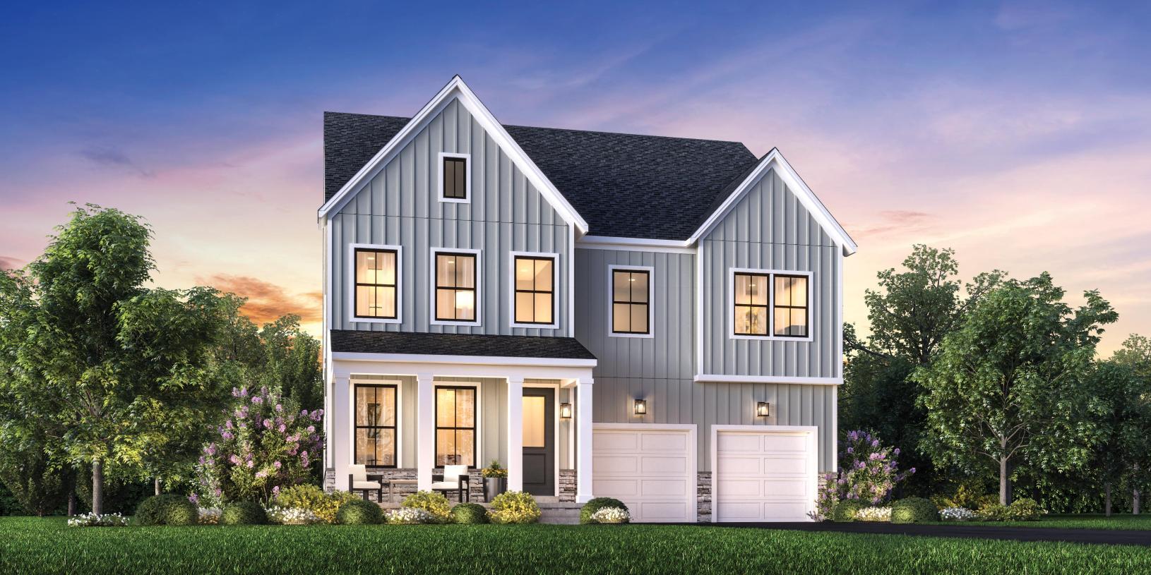 Elevation Image:Modern Farmhouse