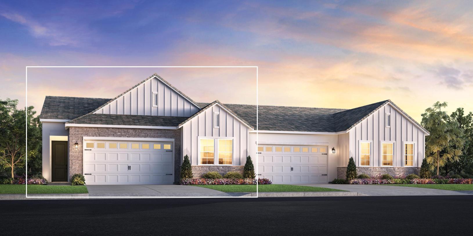 Elevation Image:Modern Farmhouse