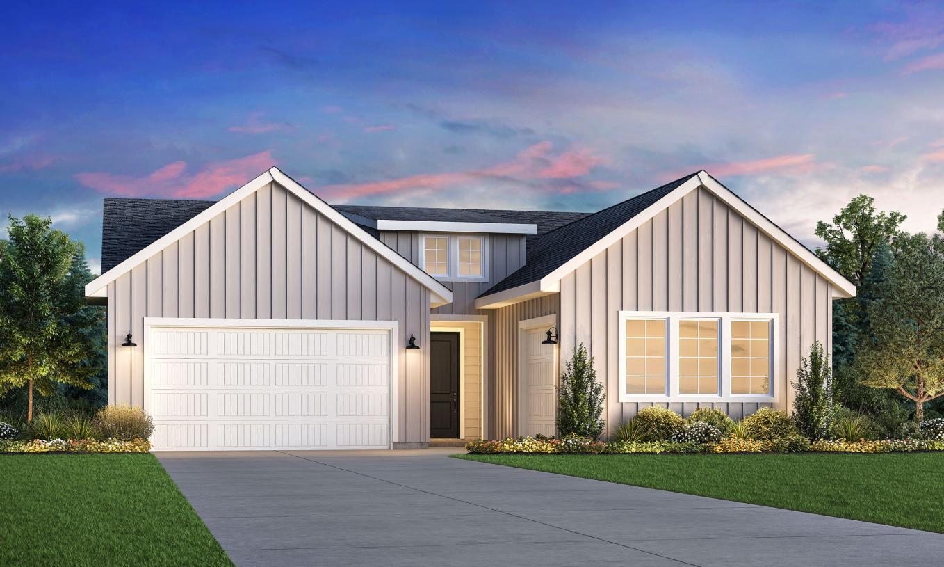 Elevation Image:Modern Farmhouse