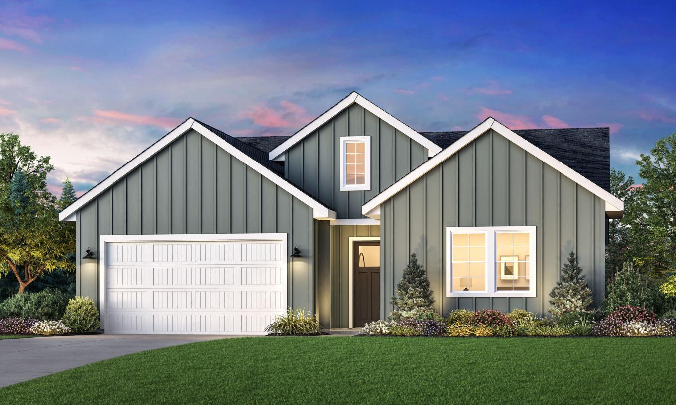 Elevation Image:Modern Farmhouse