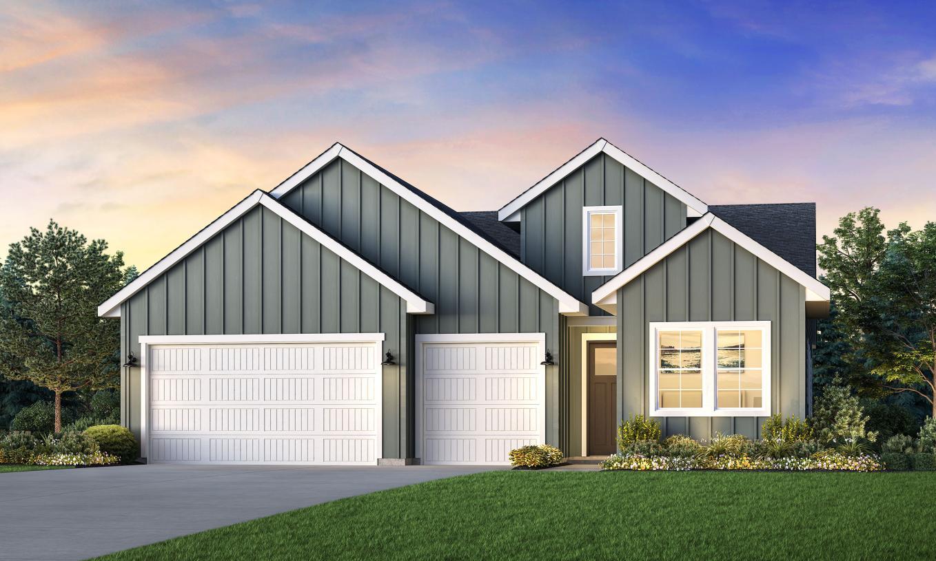 Elevation Image:Modern Farmhouse