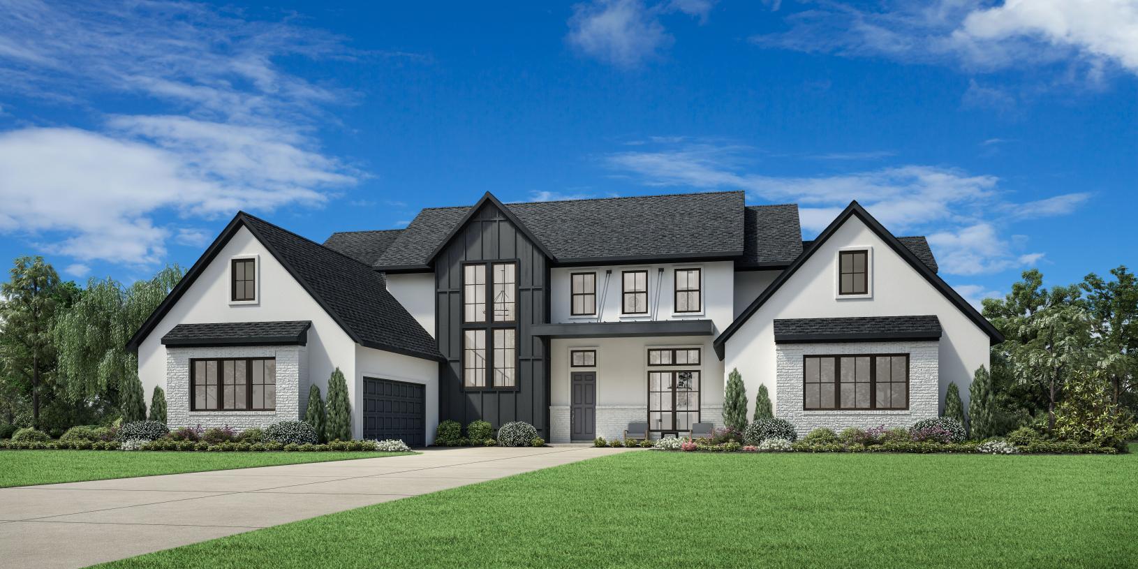 Elevation Image:Modern Farmhouse