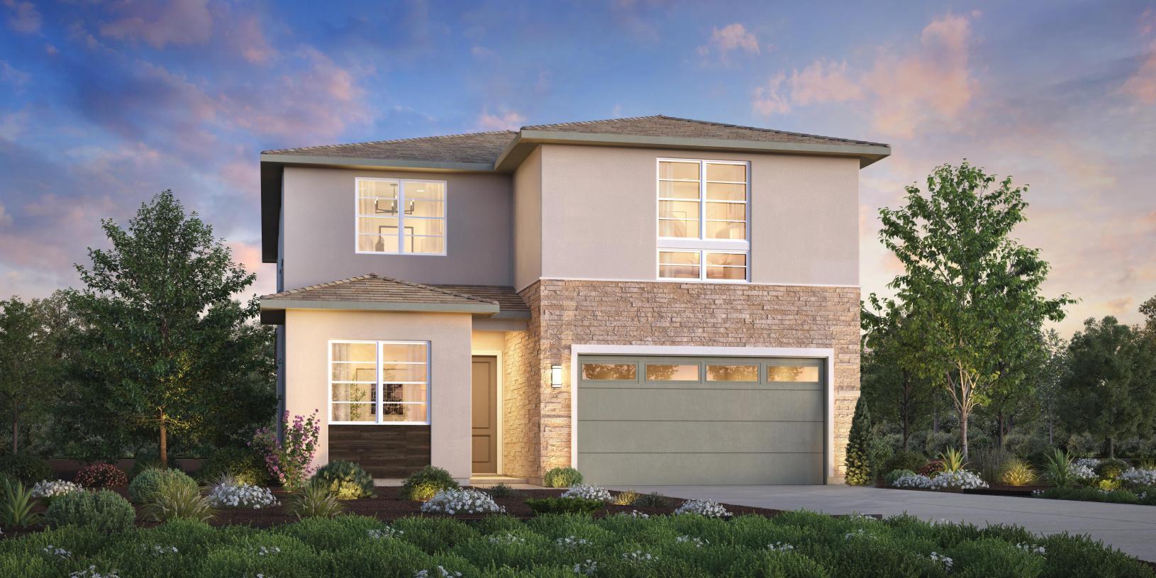 Elevation Image:Modern Craftsman