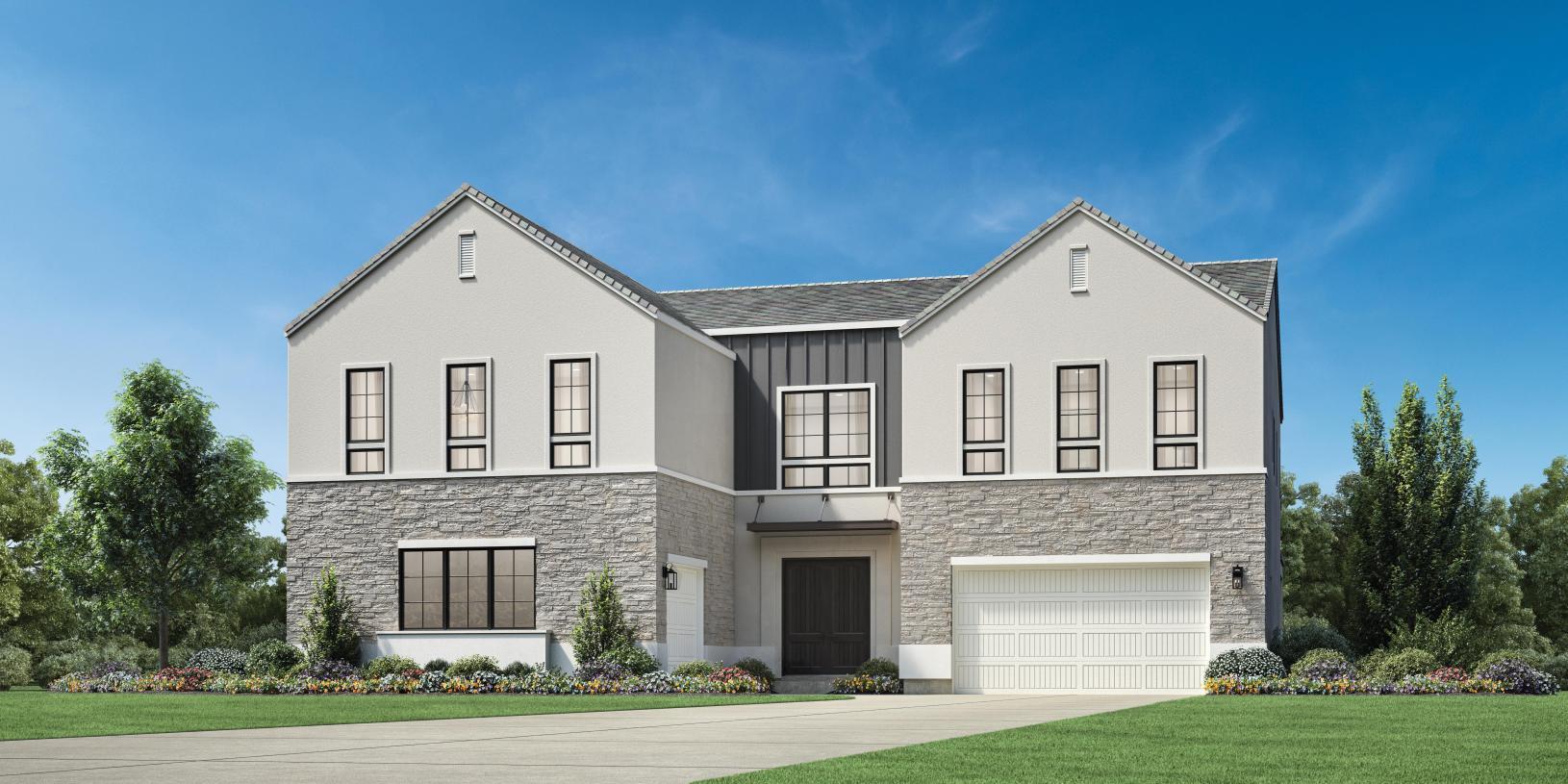 Elevation Image:Modern Farmhouse