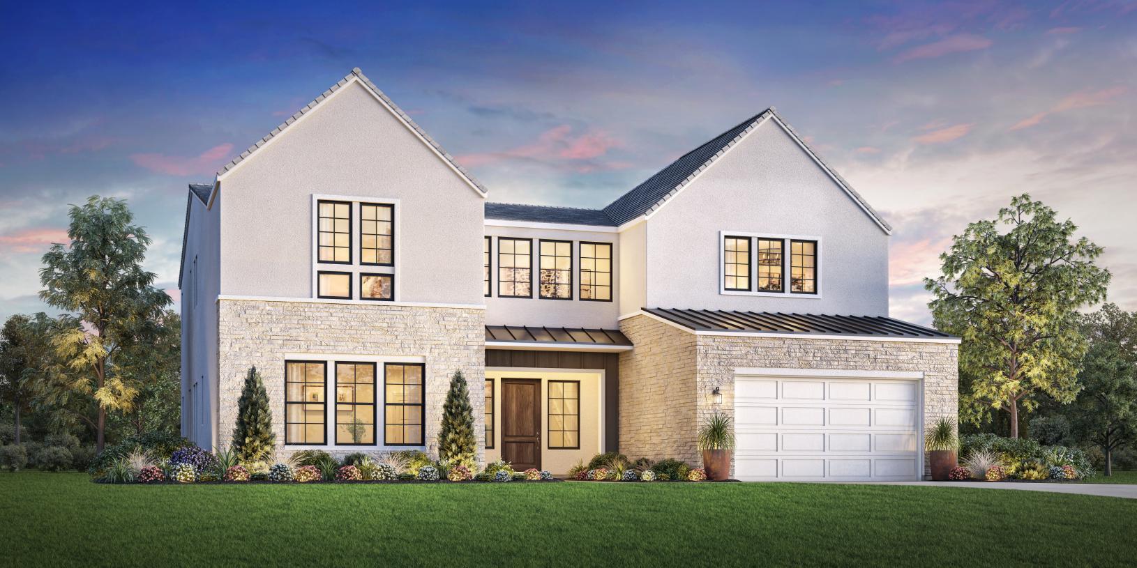 Elevation Image:Modern Farmhouse