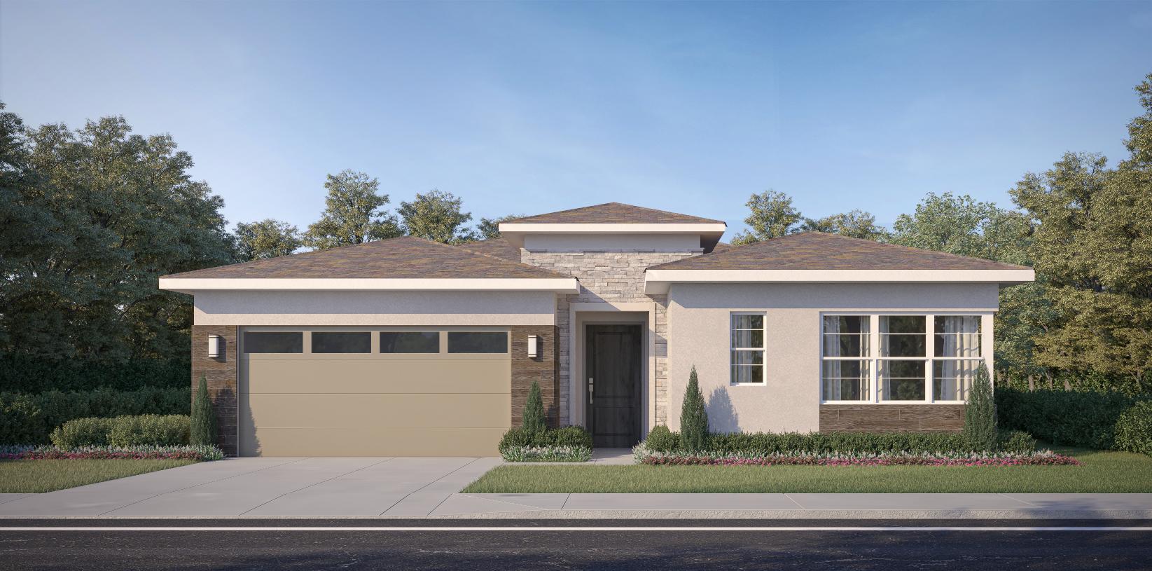 Elevation Image:Modern Craftsman