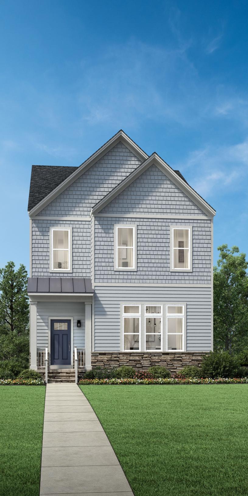 Elevation Image:Modern Ranch