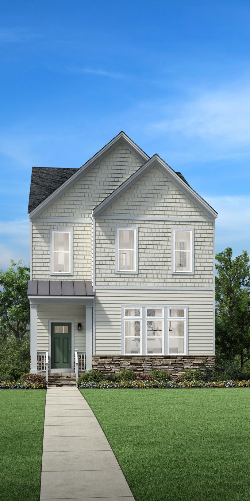 Elevation Image:Modern Farmhouse