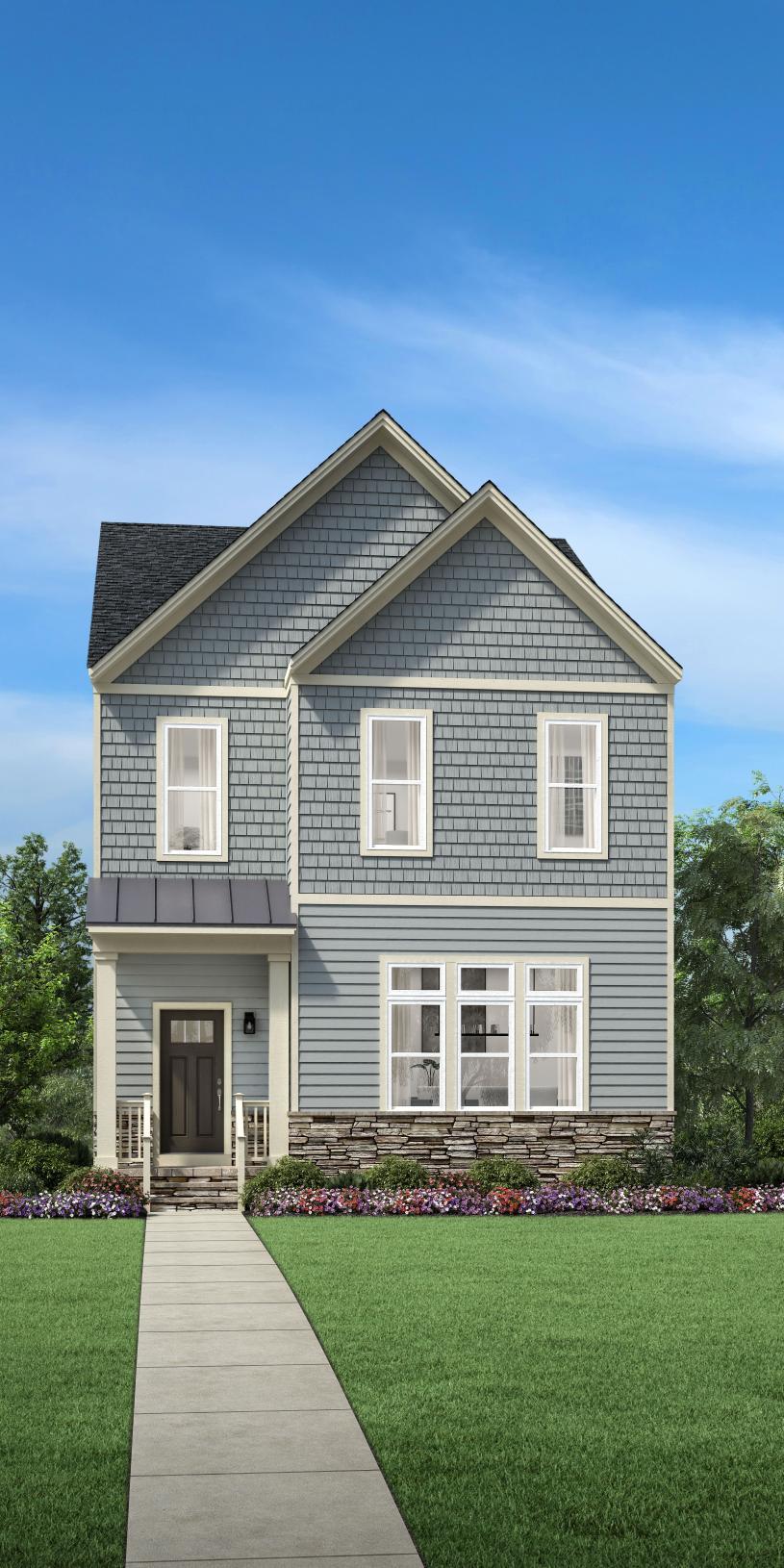 Elevation Image:Modern Farmhouse